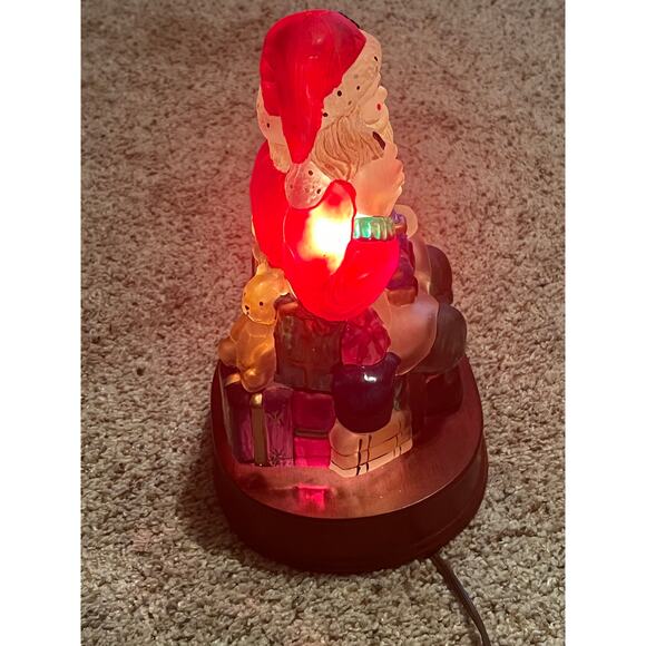 Old World Christmas Yuletide Santa Illuminated 1996 Lighted - Picture 10 of 16